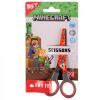 Ножиці Yes Minecraft 13см з принтом на лезі червоні (480424) зображення 3