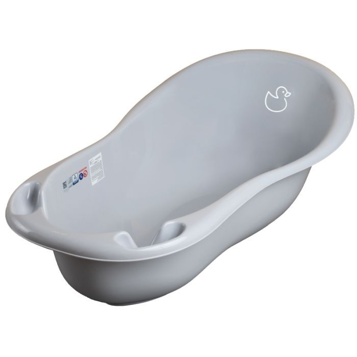 Ванночка Tega Baby DUCK 102 см light gray (DK-005-122)