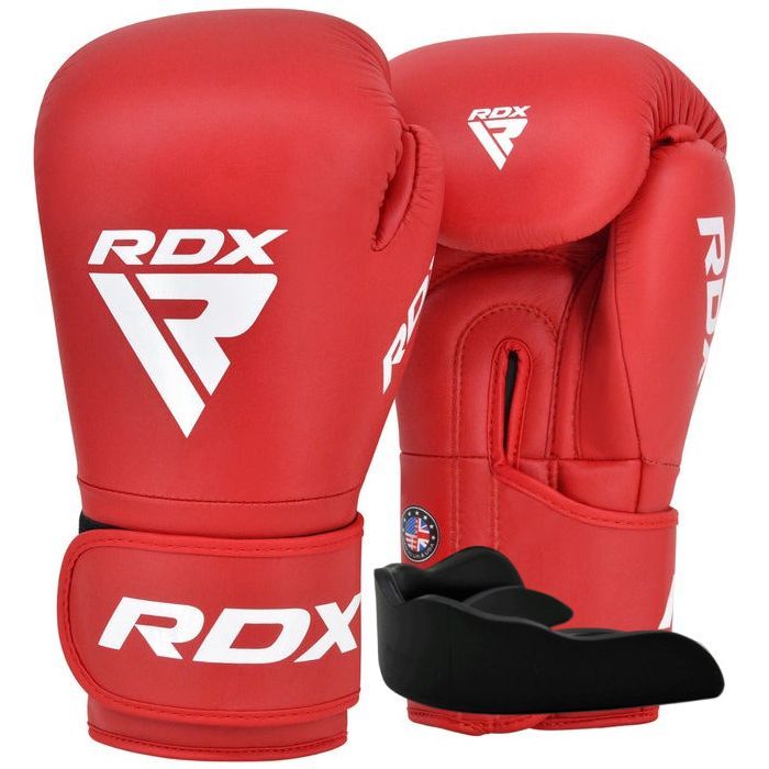 Боксерские перчатки RDX AS1 Red 10 унцій (BGR-AS1R-10OZ)