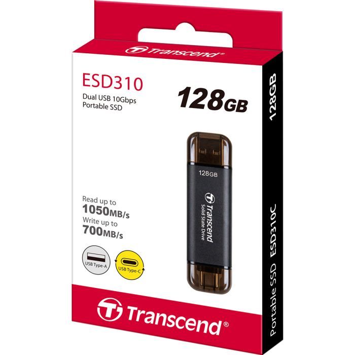 Накопичувач SSD USB 3.2 1TB Transcend (TS1TESD310C) зображення 4
