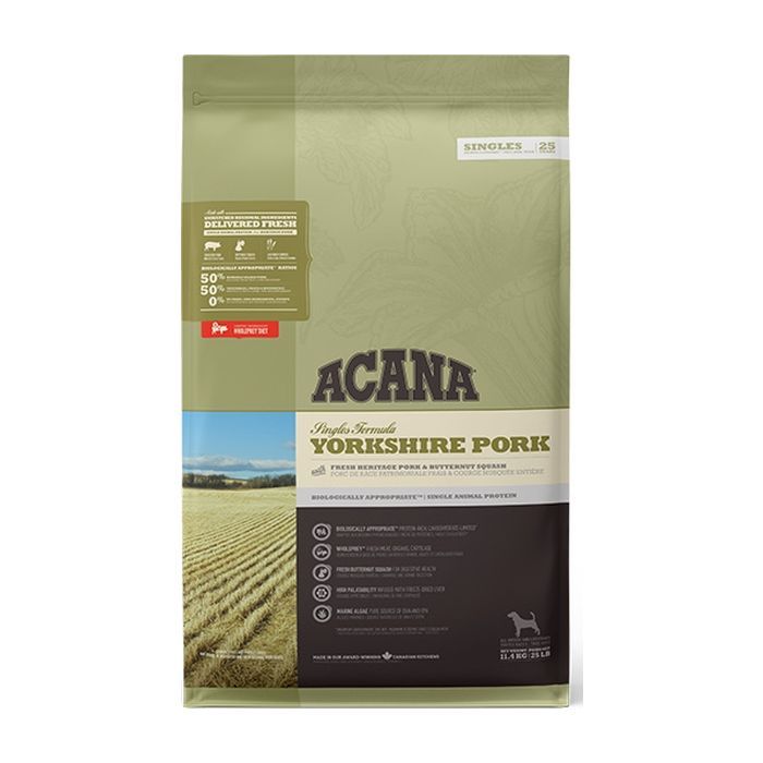 Сухой корм для собак ACANA Yorkshire Pork 6 кг (0064992572600)