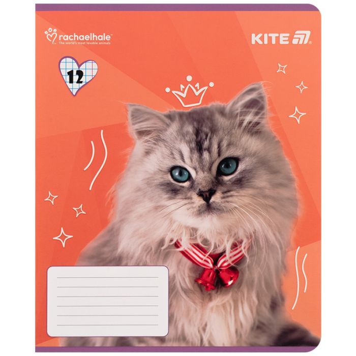 Зошит Kite Rachael Hale, 12 аркушів, клітинка (R25-232) зображення 12
