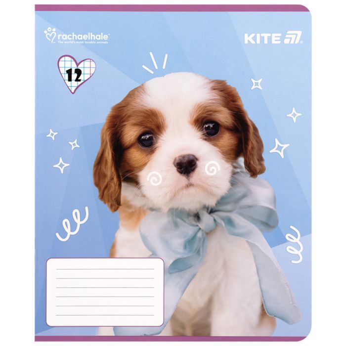 Зошит Kite Rachael Hale, 12 аркушів, клітинка (R25-232) зображення 9