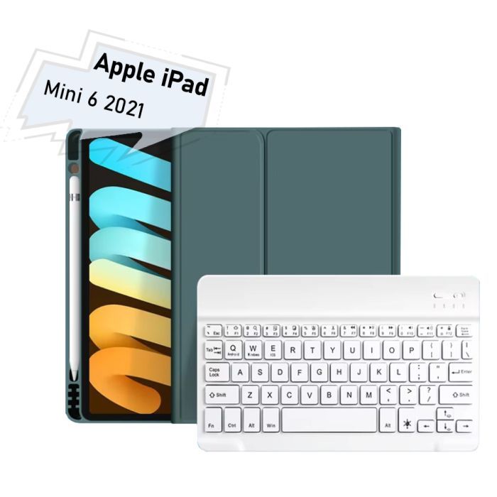 Чехол для планшета BeCover with keyboard Apple iPad Mini 6 2021 Black (712986)