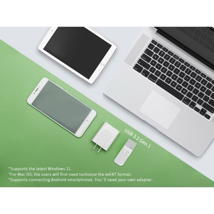 USB флеш накопитель Acer 32GB UP300 Black USB 3.2 (BL.9BWWA.525) изображение 6