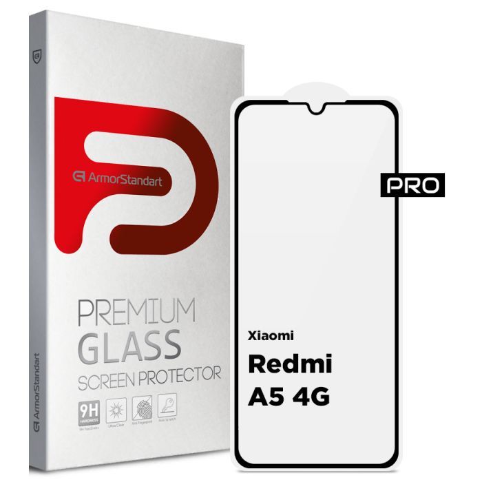 Стекло защитное Armorstandart Pro Xiaomi Redmi A5 4G / Poco C71 4G Black (ARM84705)