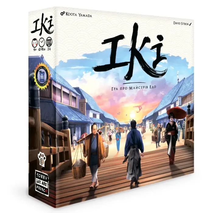 Настольная игра WoodCat Ики (IKI) (укр.) (ВР_Ікі)