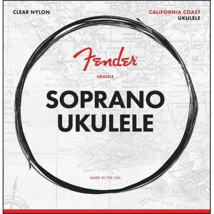 Струны для гитары Fender Soprano Ukulele Strings (227874)