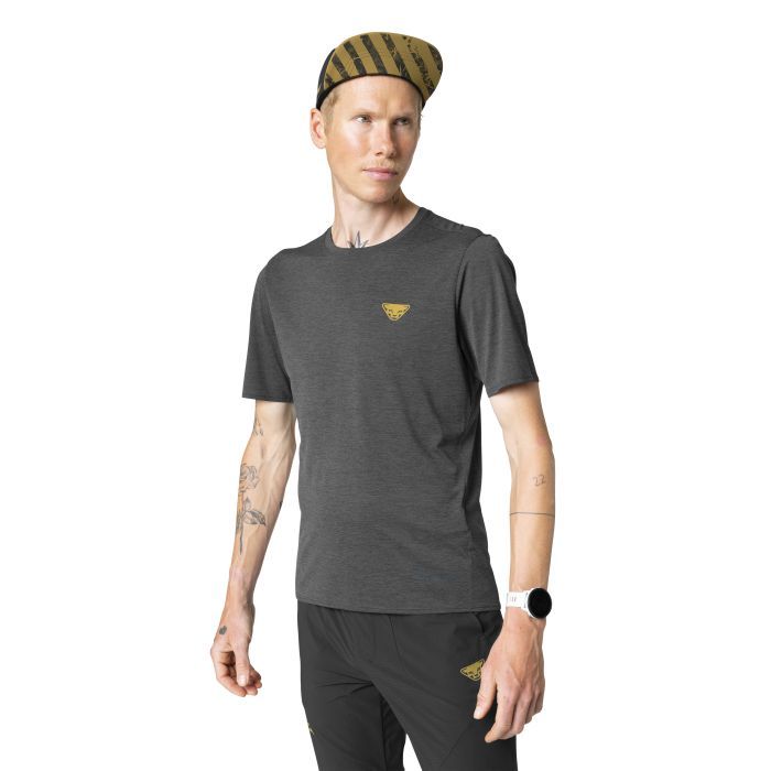 Футболка Dynafit Trail T-Shirt Mns 71914 0911 - XL - чорний (016.002.2771)