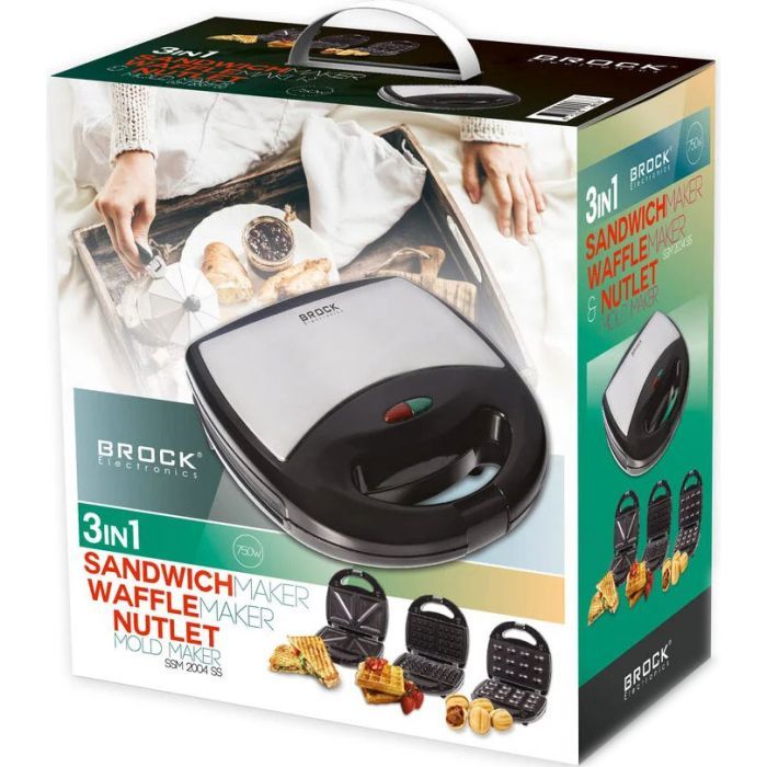 Сэндвичница Brock SSM 2004 SS изображение 3