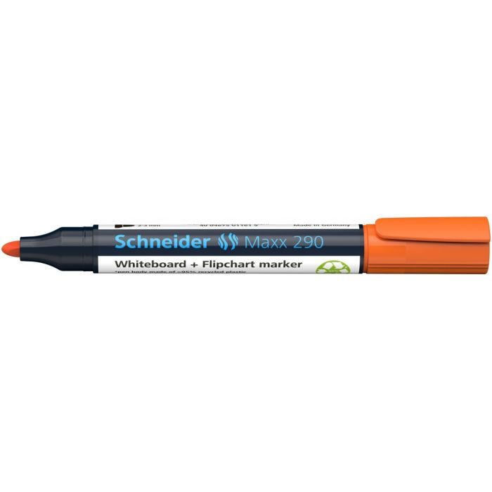 Маркер Schneider MAXX для досок и флипчартов 290, оранжевый (S129106)