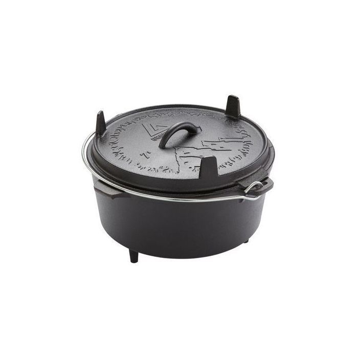Котел туристический Groenberg Askja Pot 30 cm / 7 L Black (266017) (DAS303244)