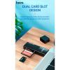 Считыватель флеш-карт HOCO USB3.0 to microSD, microSDHC, microSDXC, SD, SDHC, SDXC, HB20 Black (6931474735218) изображение 6