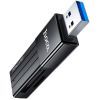 Считыватель флеш-карт HOCO USB3.0 to microSD, microSDHC, microSDXC, SD, SDHC, SDXC, HB20 Black (6931474735218)
