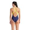 Купальник Arena Breath Swimsuit V Back Lb 008330-760 чорний, жовтий, зелений, синій 38 (3468337422044) зображення 2