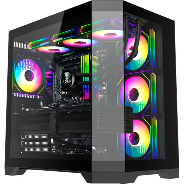 Корпус Gamemax HYPE-A Black изображение 11