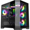 Корпус Gamemax HYPE-A Black изображение 11