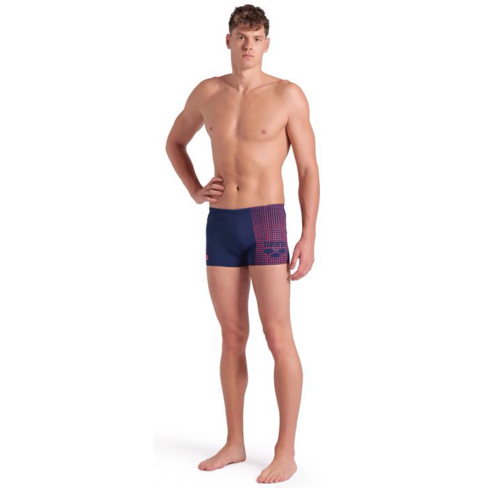 Плавки Arena Foggy Dots Swim Short 008483-506 чорний, жовтий 85 (3468337531111) изображение 3
