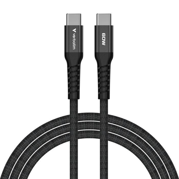 Дата кабель USB-C to USB-C 1.2m Magnetic 60W blue Verbatim (31852) зображення 2