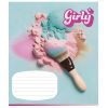 Тетрадь Школярик Girly 12 листов линия (012-3330L) изображение 4