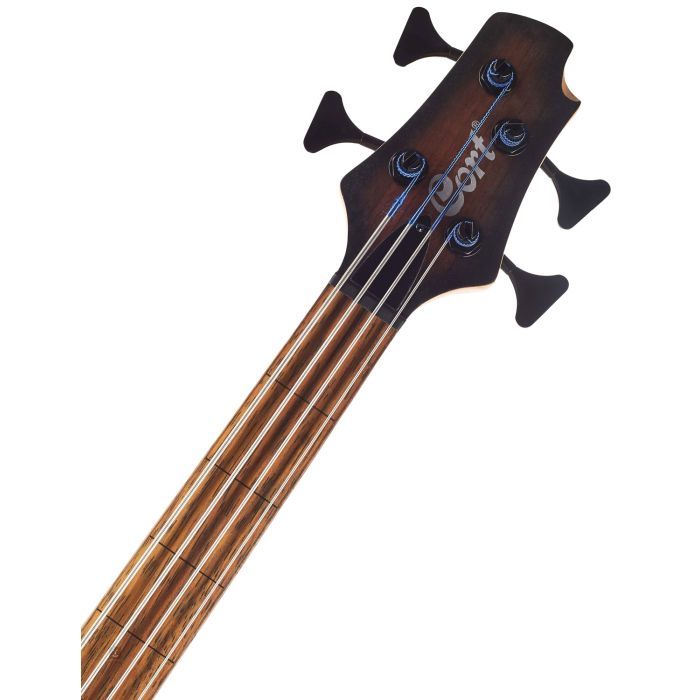 Бас-гітара Cort B4FL MHPZ (Open Pore Trans Black Burst) зображення 4