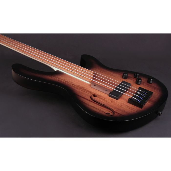 Бас-гітара Cort B4FL MHPZ (Open Pore Trans Black Burst) зображення 6
