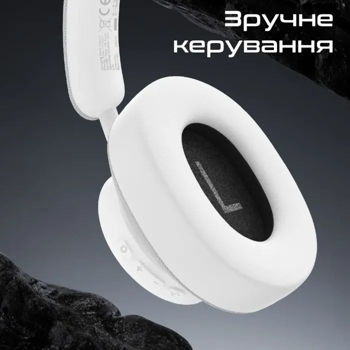 Навушники Promate Takt White (takt.white) зображення 9
