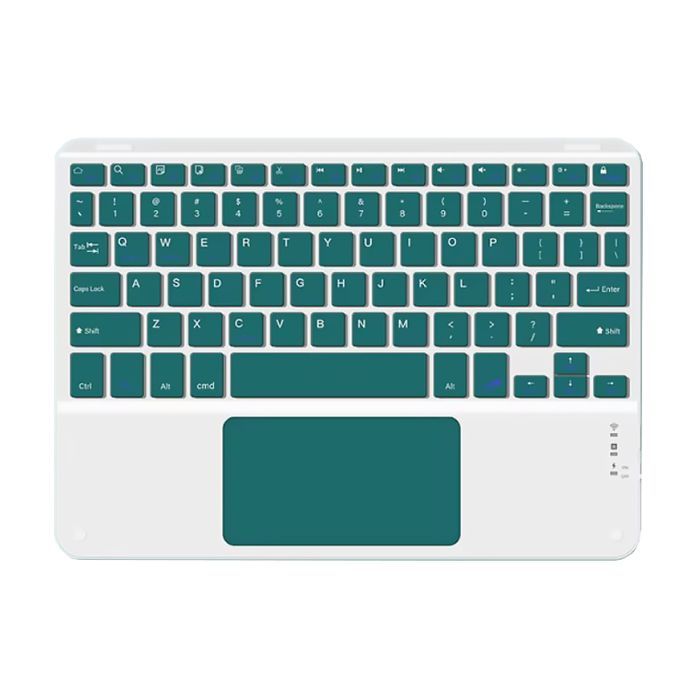 Клавиатура BeCover with TouchPad Bluetooth UA Dark Green (713404) изображение 2
