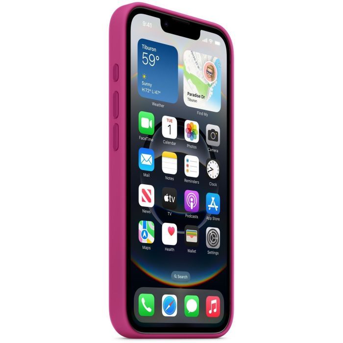 Чохол до мобільного телефона Apple iPhone 16e Silicone Case Fuchsia (MD3W4ZM/A) зображення 3