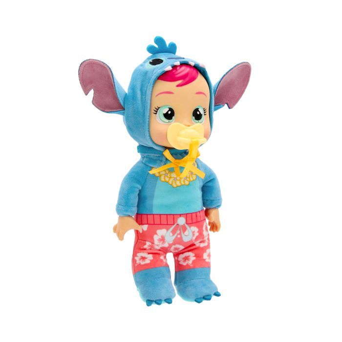 Кукла IMC Cry Babies Нежные объятия Disney Плакса Стич Гавайи (925564) изображение 4