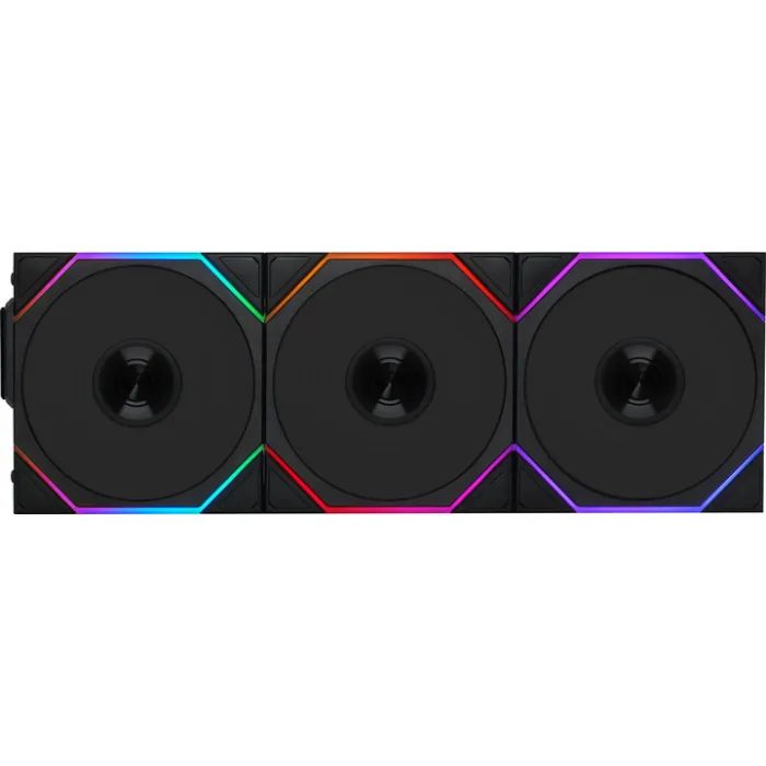 Кулер для корпуса Lian Li Uni Fan TL WIRELESS 120-3, Black (G99.12TL1W3B.00)
