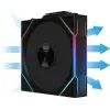 Кулер для корпуса Lian Li Uni Fan TL WIRELESS 120-3, Black (G99.12TL1W3B.00) изображение 9