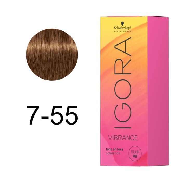 Фарба для волосся Schwarzkopf Professional Igora Vibrance 9.5-47 Бежевий мідний тонер (7702045536096) зображення 2