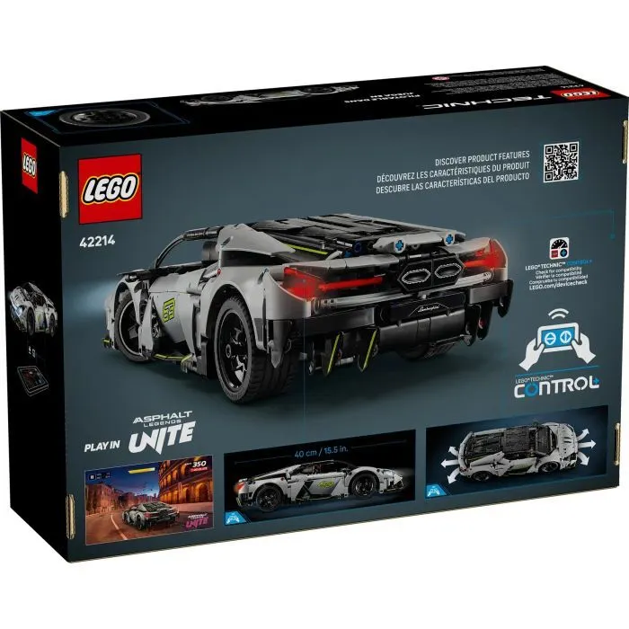 Конструктор LEGO Technic Суперкар Lamborghini Revuelto (42214) изображение 9