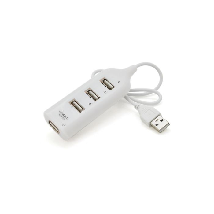 Концентратор Voltronic USB 2.0 to 4xUSB white (DNS-HUB4-OW)