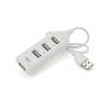 Концентратор Voltronic USB 2.0 to 4xUSB white (DNS-HUB4-OW)