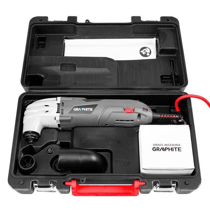 Гравер Graphite 250W, 15000-21000об/мин, кейс (59G023) изображение 15