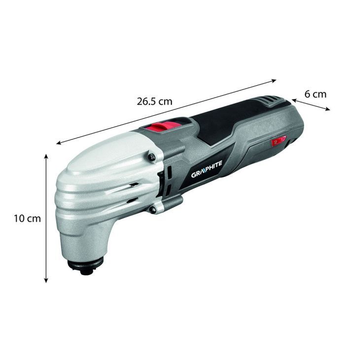 Гравер Graphite 250W, 15000-21000об/мин, кейс (59G023) изображение 2