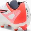 Бутсы Puma Ultra 5 Play Fg/Ag 108169-01 білий, помаранчевий 42 (4067983040276) изображение 6
