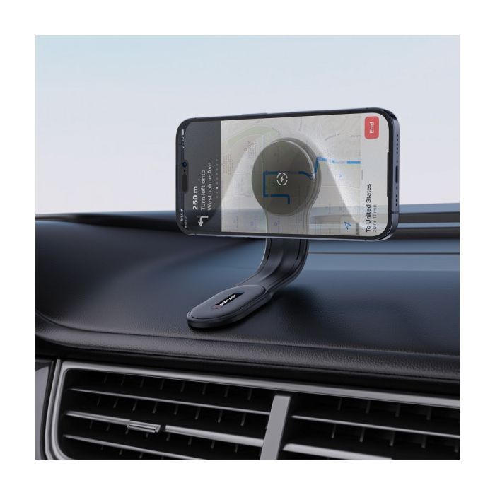 Универсальный автодержатель Acefast D21 Magnetic wireless Velcro (6974316282907) изображение 8