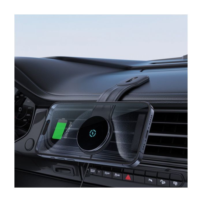 Универсальный автодержатель Acefast D21 Magnetic wireless Velcro (6974316282907) изображение 9
