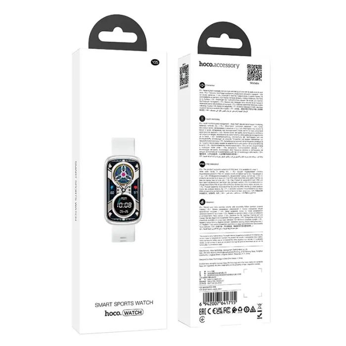 Смарт-годинник HOCO Y25 Smart sports watch Silver (6942007641715) зображення 3