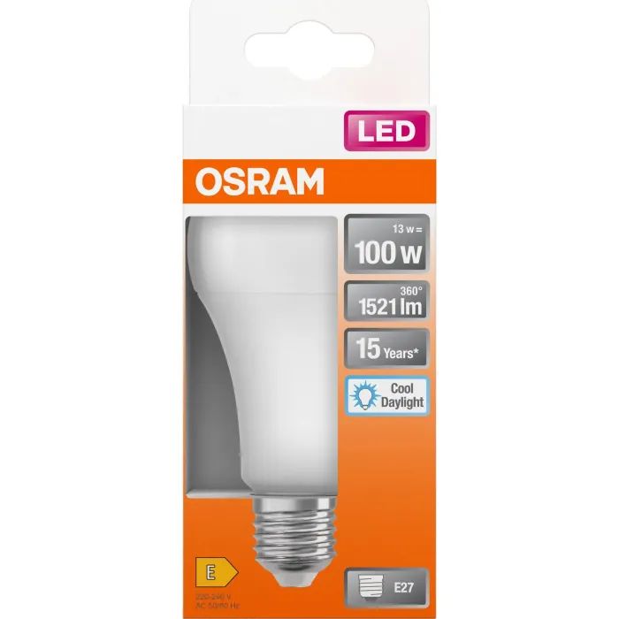 Лампочка Osram CL A100 13W/865 230V FR E27 (4058075304277) изображение 4