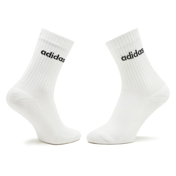 Шкарпетки Adidas C LIN CREW HT3455 3P білий, чорний S (37-39) (4066746240748) зображення 3