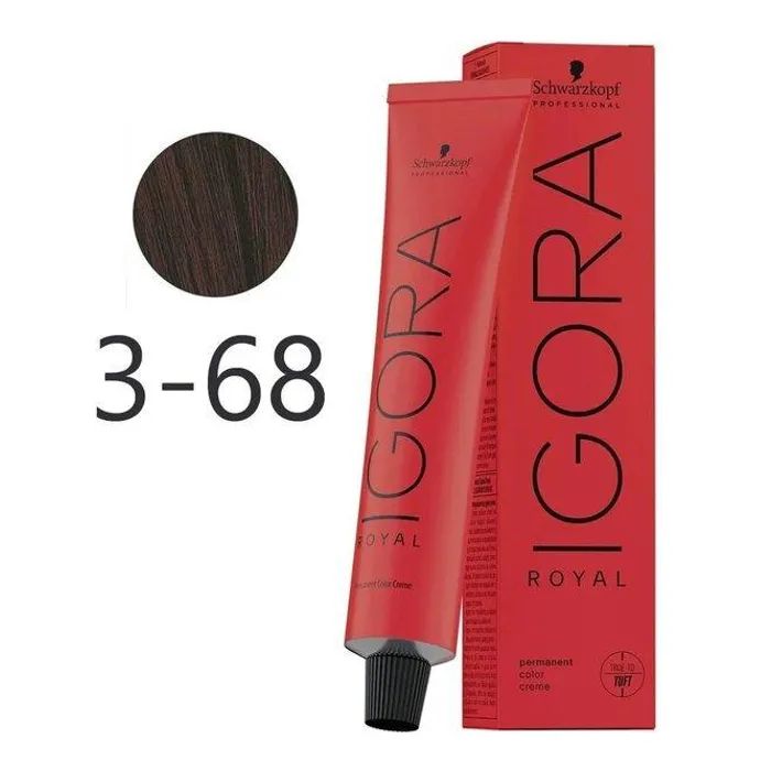 Фарба для волосся Schwarzkopf Professional Igora Royal 3-68 60 мл (4045787201550)