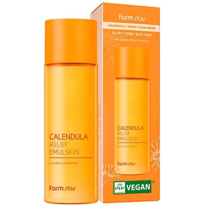 Емульсія для обличчя FarmStay Calendula Relief Emulsion 200 мл (8809783325926)