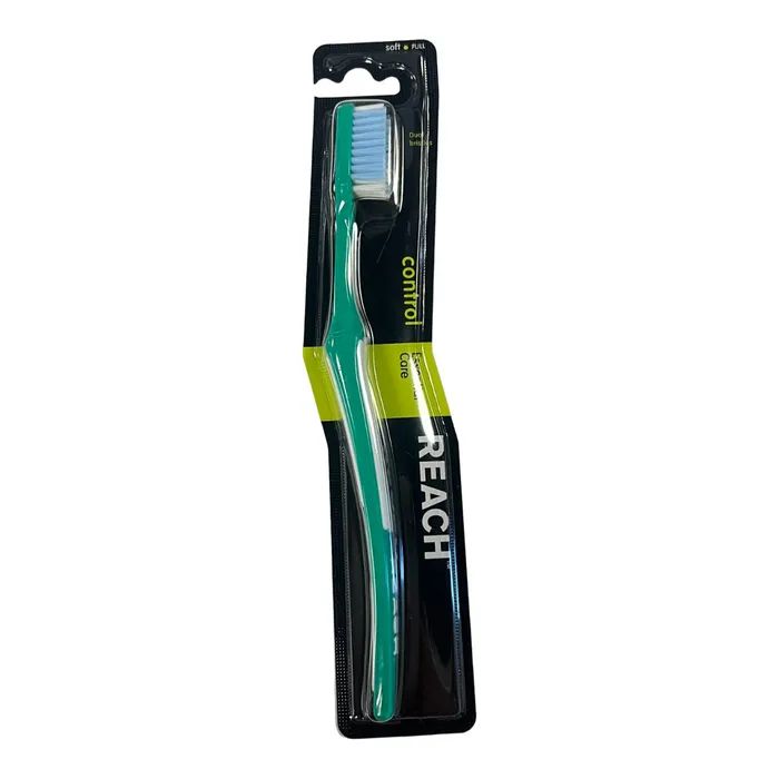 Зубна щітка Reach Control Soft Toothbrush Зелена (4820019803425)