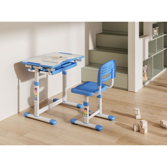 Парта со стулом Sector АФІНА Blue изображение 10