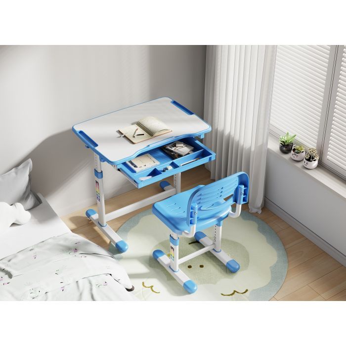 Парта со стулом Sector АФІНА Blue изображение 8