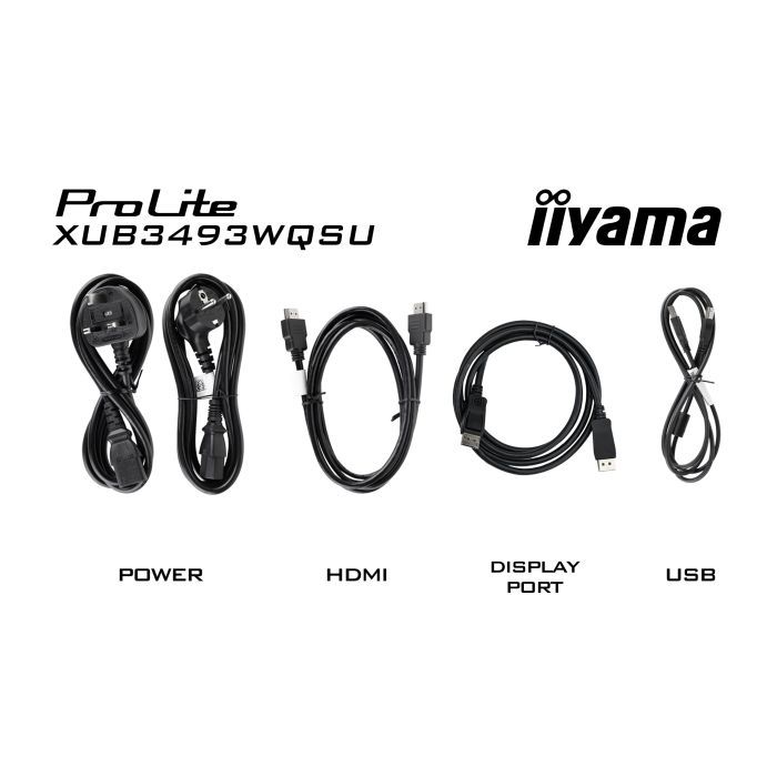 Монитор iiyama XUB3493WQSU-B6 изображение 12